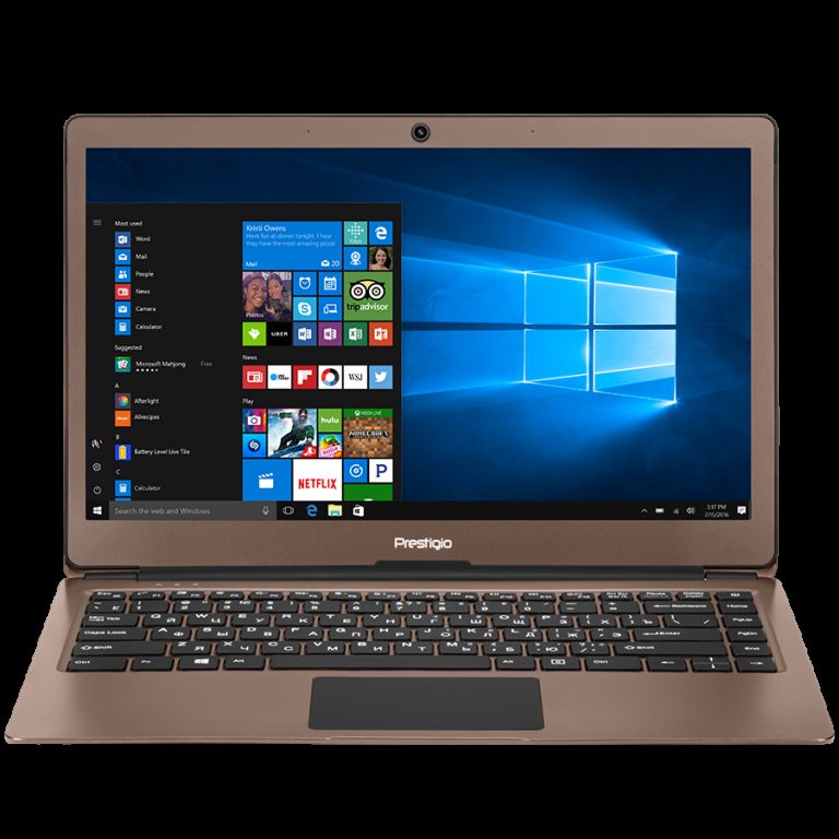 Prestigio SmartBook 133S, 13.3″(1920*1080) IPS (anti-Glare), Windows 10 Home, up to 2.4GHz DC Intel Celeron N3350, 3GB DDR, 32GB Flash, BT 4.0, WiFi, Micro HDMI, SSD slot (M.2), 0.3MP Cam, EN+BG kbd, 5000mAh, 7.4V bat, Dark brown
