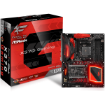 ASROCK Main Board Desktop AM4 X370 (SAM4, 4xDDR4, 2xPCI 3.0×16, 2xPCI Ex1, SATA III, M2, USB3.0, USB3.1, GLAN) ATX Retail