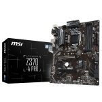 MSI Main Board Desktop Z370 (S1151, 4xDDR4, 2xPCI-Ex16,4xPCI-Ex1, USB3.1,USB2.0, 6xSATA III,1xM.2,Raid, VGA, DP,DVI-D, GLAN, LED) ATX Retail