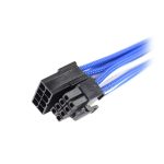 GELID 8pin Power extension cable 30cm individually sleeved (Blue/White)