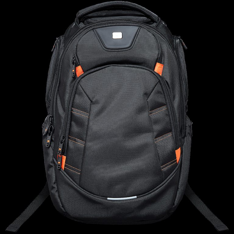 CANYON Backpack for 15.6” laptop, black (Material: 1680D Polyester)