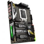 MSI Main Board Desktop X399 (sTR4, 8xDDR4, 4xPCIE3.0,2xPCIx1, SATA III,M.2,Raid,GLAN,USB3.1) ATX retail