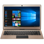 Prestigio SmartBook 133S, 13.3″(1920*1080) IPS (anti-Glare), Windows 10 Pro, up to 2.4GHz DC Intel Celeron N3350, 3GB DDR, 32GB Flash, BT 4.0, WiFi, Micro HDMI, SSD slot (M.2), 0.3MP Cam, EN+BG kbd, 5000mAh, 7.4V bat, Gold