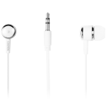 CANYON Stereo earphones with microphone, White