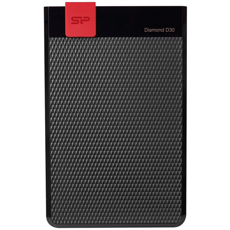 SILICON POWER (Portable Hard Disk)2TB,PHD,Diamond D30,Black