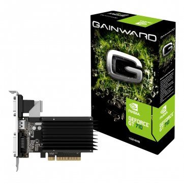 Gainward GT710 1024MB 64BIT sDDR3 SilentFX CRT+DVI+HDMI