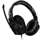 ROCCAT KHAN PRO – Competitive High Resolution Gaming Headset, black,Weight (Headset only):230gr,Cable length:2.45m,jack plug:dual plug 3.5mm (3-pin),Measured Frequency response:10 – 40000Hz