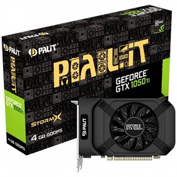 VC Palit nVidia GTX1050Ti StormX 4096MB 128BIT, Dual DVI+HDMI+DP part N #NE5105001841