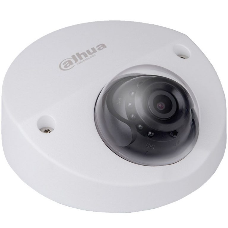 Dahua 2MP IP Mini-Dome camera, Day&Night, 1/2.8″ CMOS, 50fps@1080P (1920×1080), Focal Length 2.8mm, view angle 11