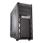 Chassis COUGAR SOLUTION 2, Middle Tower, Micro ATX/ATX, Dimension 195(W)x430(H)x480(D) mm, Max. Graphic cards length-310 mm, Max. CPU cooler height-165 mm, USB 3.0 x1 / USB 2.0 x1 / HD audio