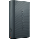 CANYON Power bank 7800mAh built-in Lithium-ion battery, 2 USB port max output 5V2A, input 5V2A. Dark Gray