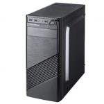 Chassis FC-F61A, ATX, 7 slots, 2 X 5.25″, 3 X 3.5″ H.D., 2 X 2.5″, 1 x USB 3.0, 2 X USB2.0 / 2 x AUDIO /, PSU 550W 12 sm, 20+4pin, 2 x IDE, 3 x SATA, Black