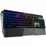COUGAR ATTACK X3 SPEEDY Silver Cherry MX RGB Backlit Mechanical Gaming Keyboard, N-key rollover, Full key backlight-(RGB, 16.8 million colors), FPS/MMORPG/MOBA/RTS, On-board memory, COUGAR UIX™ System, Aluminum/Plastic,