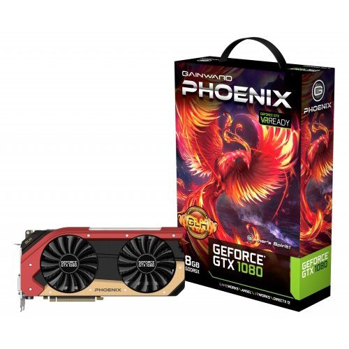 Gainward Video Card GTX1080 PHOENIX GLH 8GB 256B GDDR5 DVI 3*DP HDMI