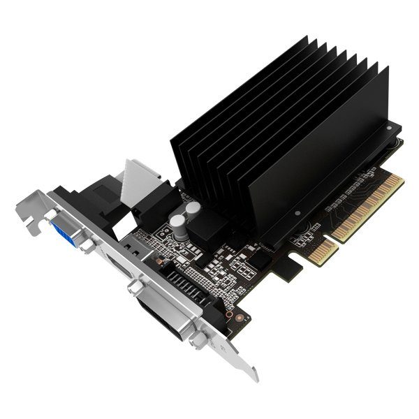 PALIT Video Card GeForce GT 710 nVidia, 1024MB 64BIT D3, CRT+DVI+HDMI, part# NEAT7100HD06H