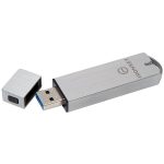 KINGSTON 64GB IronKey Basic S1000 Encrypted USB 3.0 FIPS 140-2 Level 3 5 Yrs