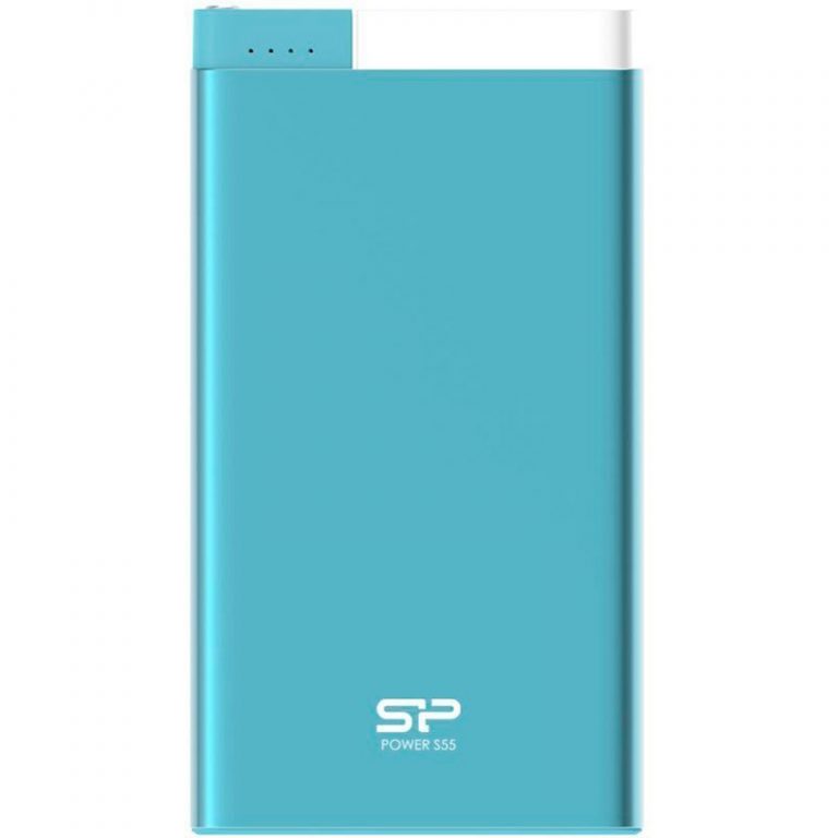 SILICON POWER (Power Bank)5000mAh,Power BankPetroleum S55,Blue