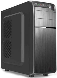 Chassis DELUX DLC-DW600 Midi Tower, ATX, USB3.0, without PSU, Black