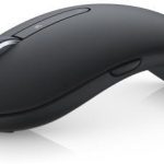 DELL Elegant mouse pad with smoth surface, Черен, С опаковка (x23cm)