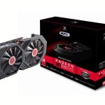 XFX Video Card AMD Radeon RX 580 GTS 8GB XXX Ed. OC 1366 Mhz GDDR5 8GB/256bit Dynamic 22 Blade fan  3X DP HDMI DVI