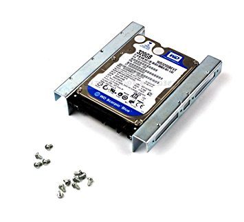 Hard Drive Bracket Converter 2.5″ to 3.5″. Install a 2.5″ SATA/SAS/SSD drive in the 3.5″ Tray