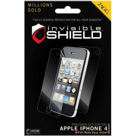 ZAGG Apple iPhone 4 Screen, Transparent, С опаковка (13cmx1cm)