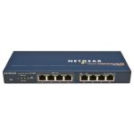 Суич Netgear FS108PEU, 8 x 10/100 ProSafe Switch, external power supply, 4 x PoE (Up to 53W)