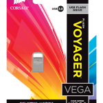 Флаш памет Corsair Voyager Vega USB 3.0 32GB, Ultra-Compact Low Profile USB Flash Drive, Zinc Alloy Housing, Plug and Play