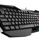 Клавиатура AULA SI-859/EN Be Fire expert gaming keyboard, лазерно гравирани символи, подсветка в три различни цвята с 4 нива на регулиране на яркостта, ергономичен дизайн, 8 сменяеми клавиша, позлатен USB, Black, (EN)