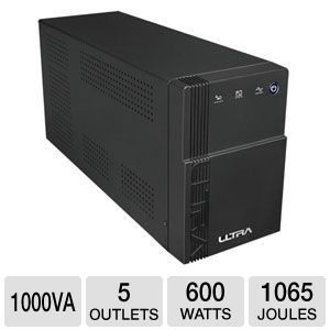 UPS 1000VA/600W,2 x battry 12V/7Ah, 4 x shoko input, LCD Display