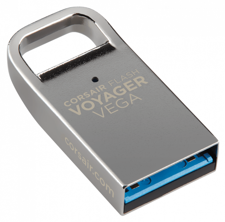 Флаш памет Corsair Voyager Vega USB 3.0 32GB, Ultra-Compact Low Profile USB Flash Drive, Zinc Alloy Housing, Plug and Play