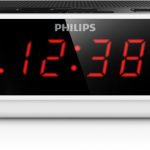 Philips радио с часовник и аларма, компактен дизайн