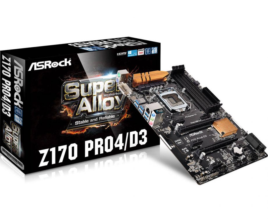 ASROCK Z170 PRO4 /D3 /LGA1151