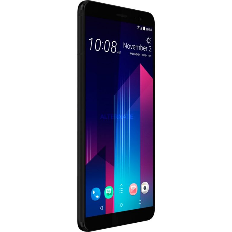 HTC U11+Ceramic Black/Case(128Gb/IP68)Dual Sim/6.0”/2К+ 1440×2560/18:9/Super LCD5/Corning® Gorilla®Glass 5/Qualcomm™