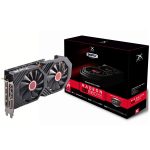 XFX Video Card AMD Radeon RX 580 GTS 8GB XXX Ed. OC 1366 Mhz GDDR5 8GB/256bit Dynamic 22 Blade fan  3X DP HDMI DVI