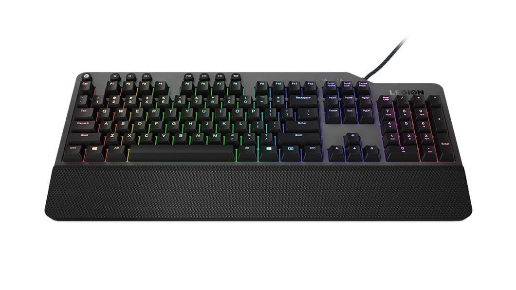 Lenovo Legion K500 RGB Mechanical Gaming Keyboard(16.8M Colors RGB per key, dedicated Game Mode key, 50M click, Red Mechanical S