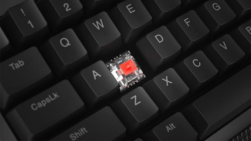 Lenovo Legion K500 RGB Mechanical Gaming Keyboard(16.8M Colors RGB per key, dedicated Game Mode key, 50M click, Red Mechanical S