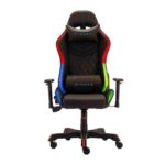 RGB геймърски стол Inaza Rainbow RBW01-BK