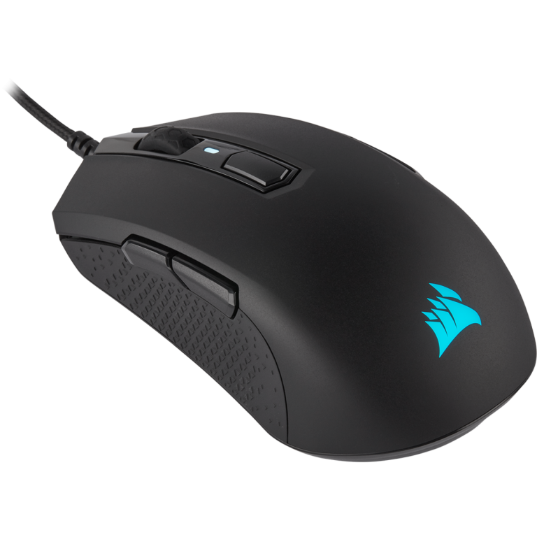 Геймърски комплект Corsair 3-in-1 Bundle, K55 RGB Keyboard, M55 RGB PRO Mouse, MM300 Cloth Mousepad–Medium