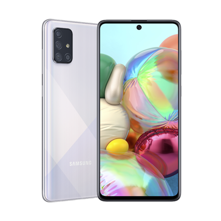 Smartphone Samsung SM-A715F GALAXY A71 128GB Dual SIM, Silver
