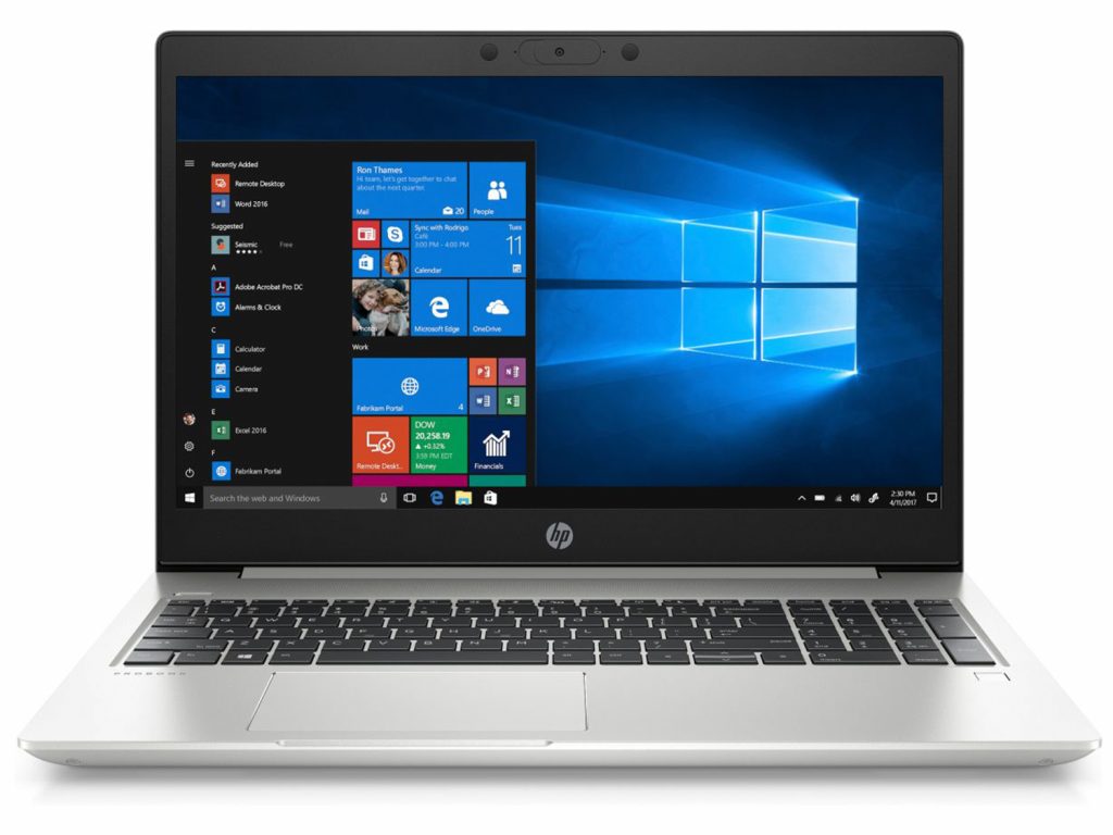 HP ProBook 450 G7 Intel Core i5-10210U (1.6 GHz base frequency, up to 4.2 GHz with Intel® Turbo Boost Technology, 6 MB cache, 4 cores)  16GB (1x16GB) DDR4 2666 MHz 512 PCIe NVMe SSD 15.6 FHD AG IPS Finger Print , Windows 10 Pro, 2 Years warranty, 3 cell