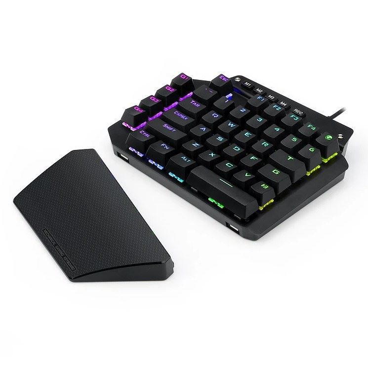 RGB Геймърска клавиатура Redragon Ida K583RGB за една ръка