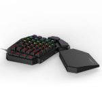 RGB механична геймърска клавиатура за една ръка Redragon Diti K585RGB
