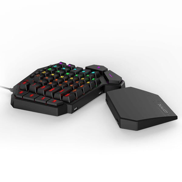 RGB механична геймърска клавиатура за една ръка Redragon Diti K585RGB