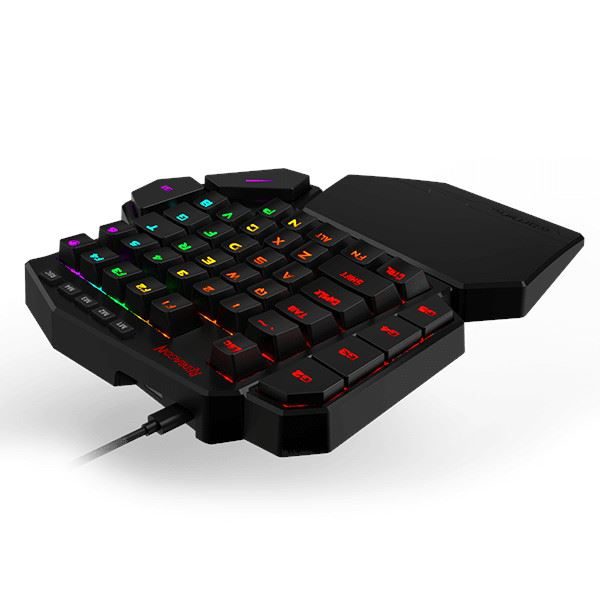 RGB механична геймърска клавиатура за една ръка Redragon Diti K585RGB