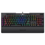Механична RGB геймърска клавиатура Redragon Brahma PRO K586PRO-BK