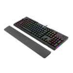 Механична RGB геймърска клавиатура Redragon Brahma PRO K586PRO-BK