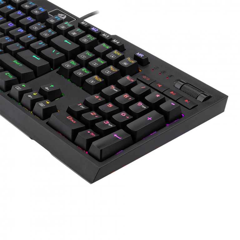 Механична RGB геймърска клавиатура Redragon Brahma PRO K586PRO-BK